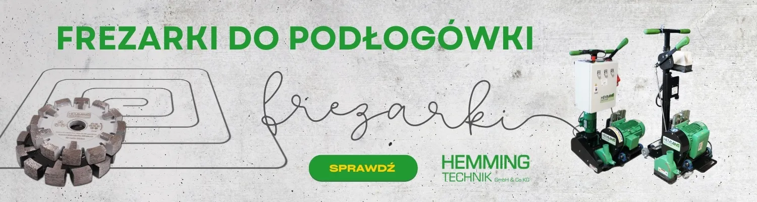 Frezarki do ogrzewania podłogowego