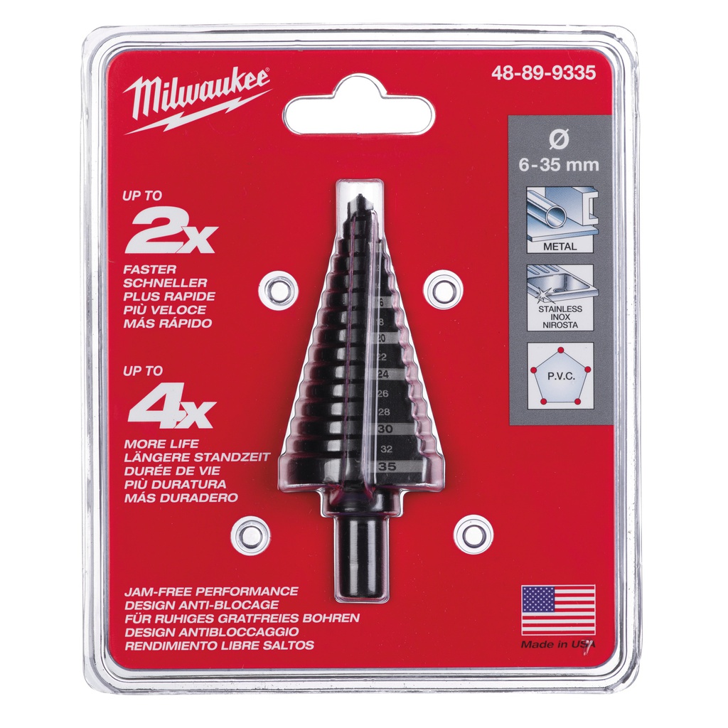 Wiertła_stopniowe_Milwaukee_6_to_35_mm,_2_mm_+_3_mm_steps_-_1_pc_1