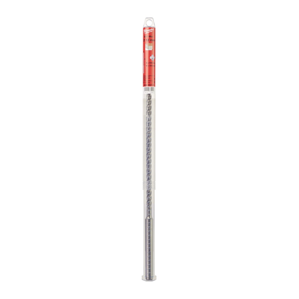 Wiertła_SDS-Max,_4-ostrzowe_Milwaukee_SDS-Max_12_x_540_-_1_pc_1