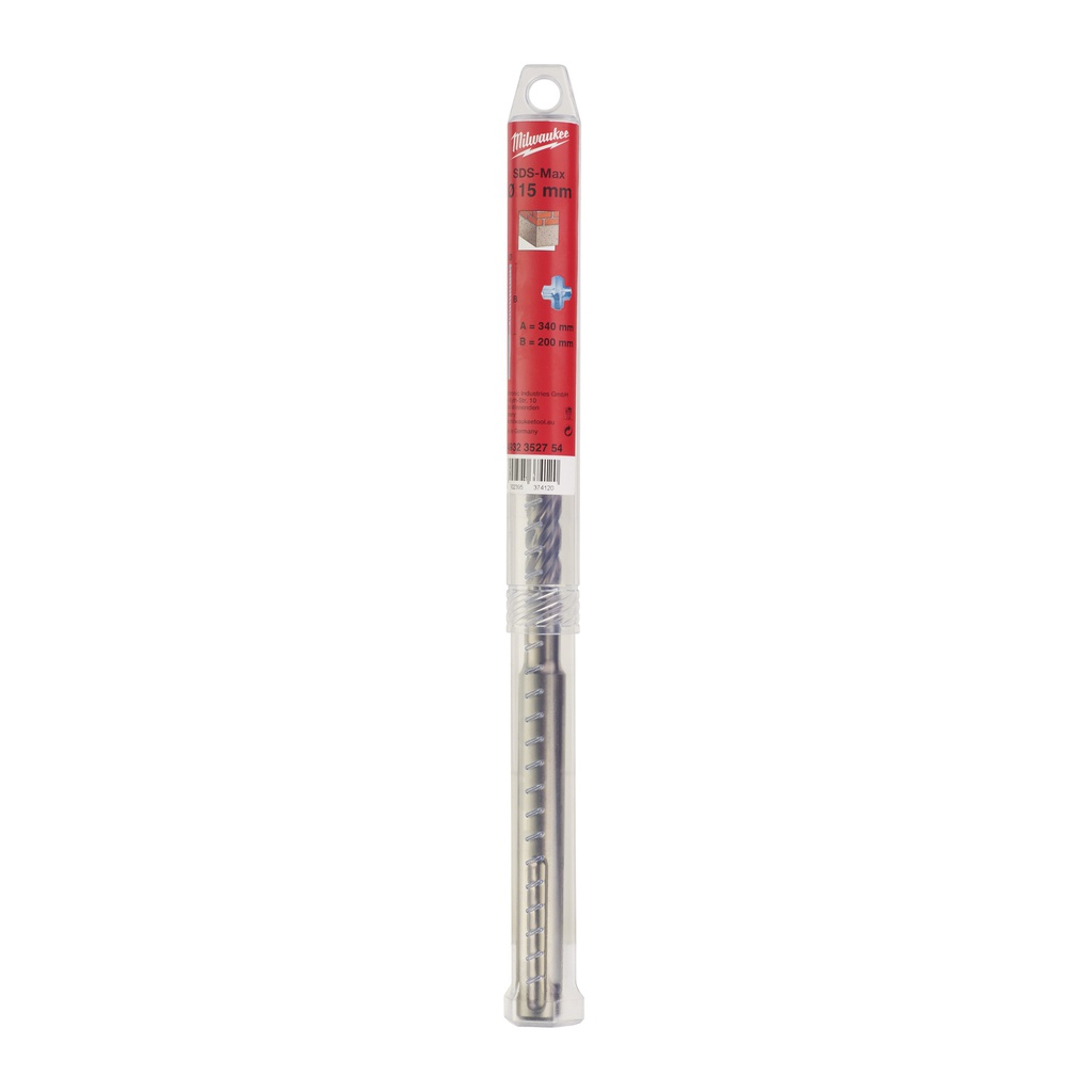 Wiertła_SDS-Max,_4-ostrzowe_Milwaukee_SDS-Max_15_x_340_-_1_pc_1