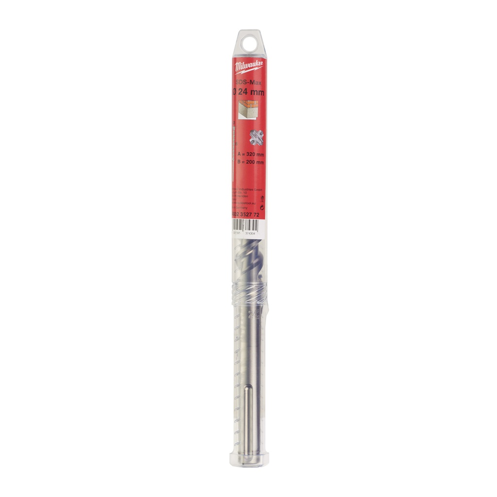 Wiertła_SDS-Max,_4-ostrzowe_Milwaukee_SDS-Max_24_x_320_-_1_pc_1