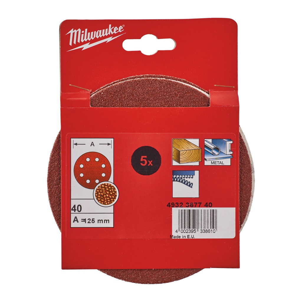 Papiery_ścierne_do_szlifierek_mimośrodowych_⌀_125_mm_&_150mm_Milwaukee_125_mm_H_and_L_GR_40_-_5_pcs_2