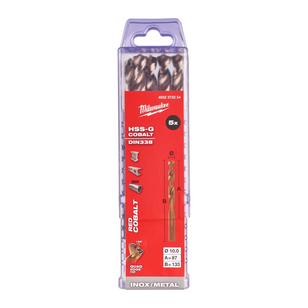 Wiertła_do_metalu_HSS-G_RED_COBALT_-_DIN_338_-_opakowanie_po_5_i_10_szt._Milwaukee_HSSGC_10.0_x_133_-_5_pcs_1