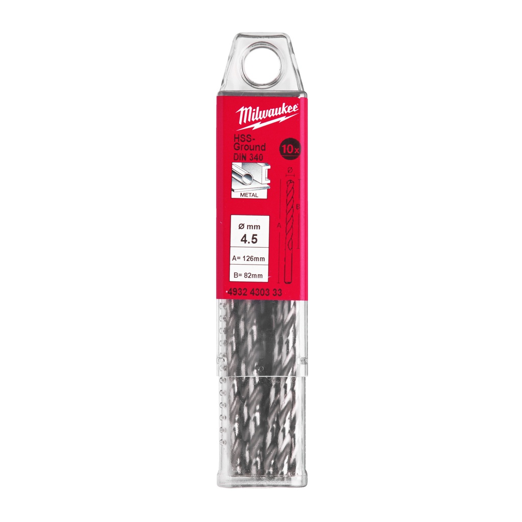 Wiertła_do_metalu_HSS-G,_długie_-_DIN_340_/_opakowanie_po_5_i_10_szt._Milwaukee_HSSGL_4.50_x_126_-_10_pc_1
