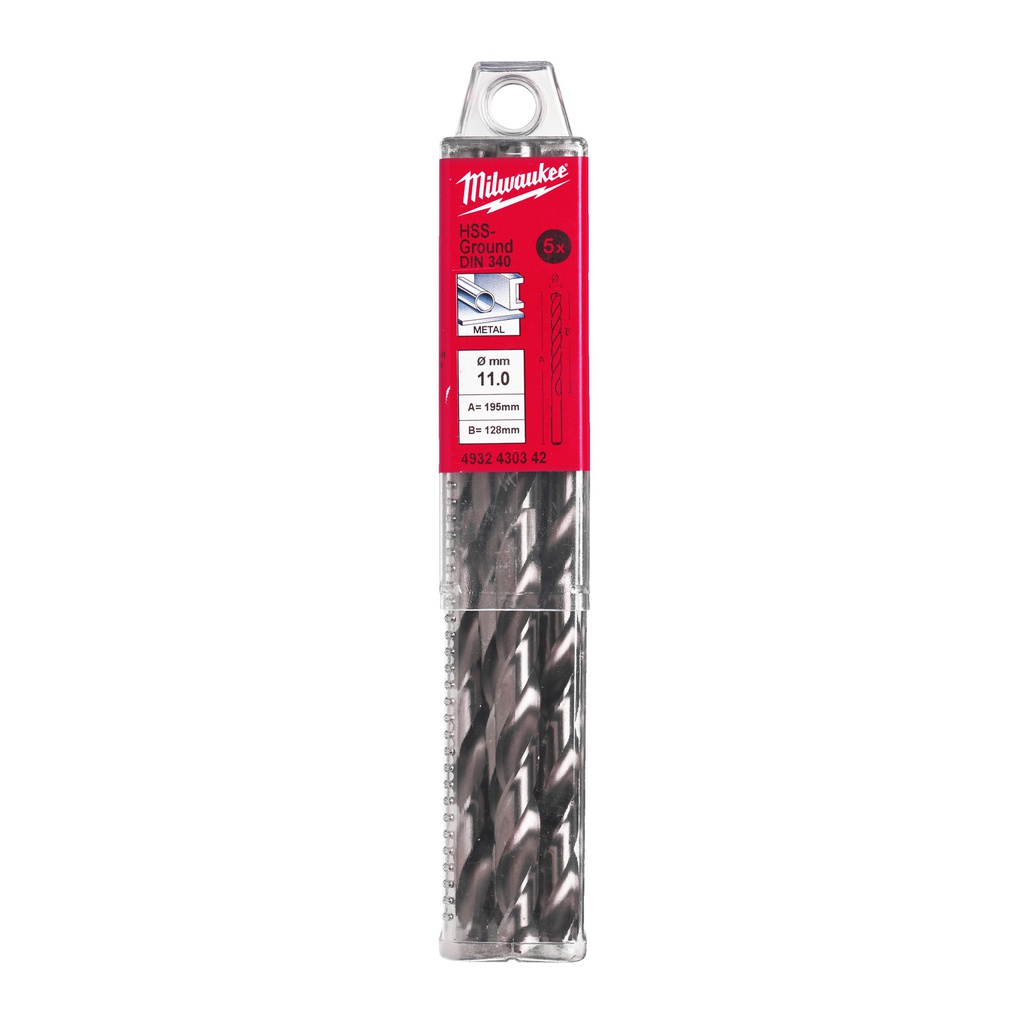 Wiertła_do_metalu_HSS-G,_długie_-_DIN_340_/_opakowanie_po_5_i_10_szt._Milwaukee_HSSGL_11.00_x_195_-_5_pc_1