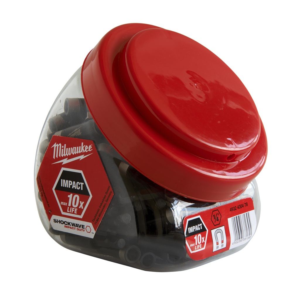 Magnetyczne_uchwyty_bitów_Milwaukee_Magnetic_bit_holder_60_mm_-_jam_jar_(100pc)_-_1_pc_1
