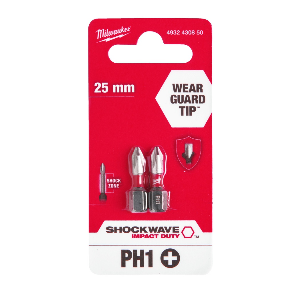 Bity_udarowe_Shockwave_Impact_Duty™_Milwaukee_Shockwave_PH1_x_25_mm_-_2_pcs_1