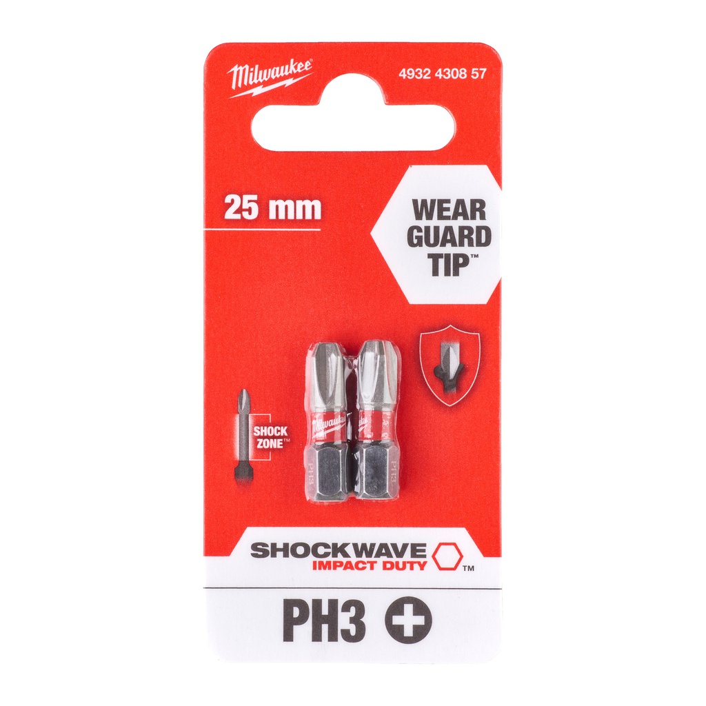 Bity_udarowe_Shockwave_Impact_Duty™_Milwaukee_Shockwave_PH3_x_25_mm_-_2_pcs_1