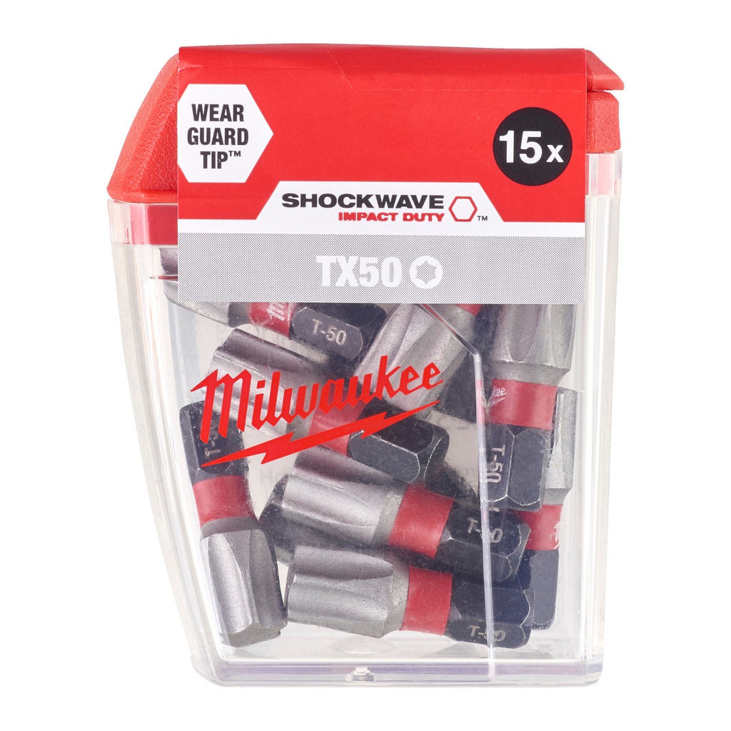 Bity_udarowe_Shockwave_Impact_Duty™_Milwaukee_CD_Tic_Tac_TX50_x_25_mm_(15_pcs)_-_10_pcs_1