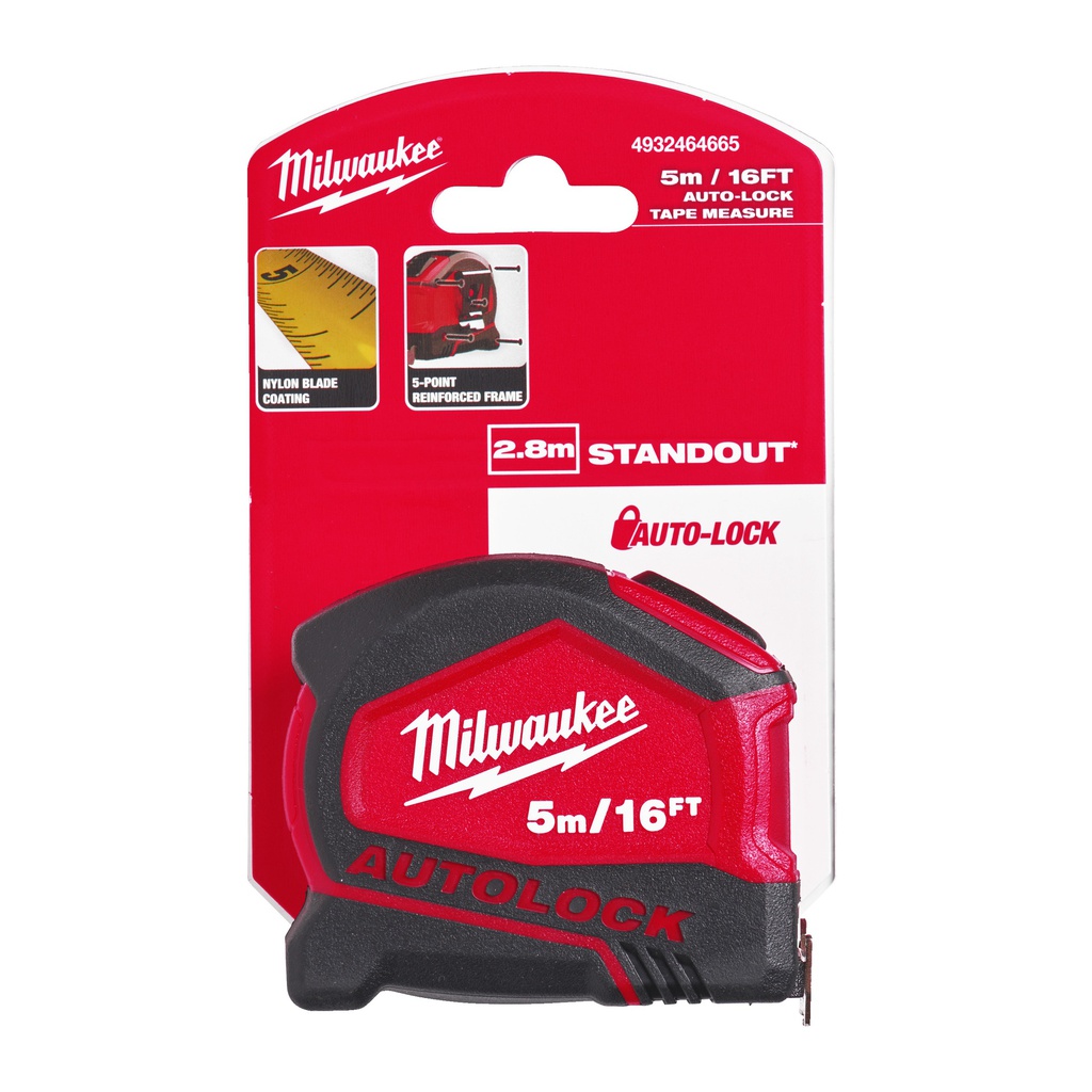 Taśmy_miernicze_Autolock_Milwaukee_Tape_Measure_Autolock_5_m_-_16_ft_/_25_5