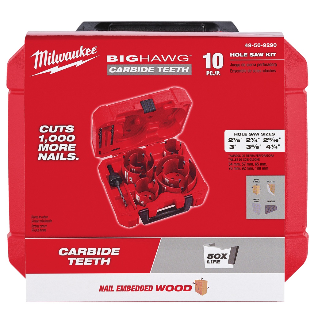 Otwornice_z_węglikiem_wolframu_BIG_HAWG™_multi_material_-_zestaw_Milwaukee_BIG_HAWG_multi_mat._holesaw_set_-_10pc_5