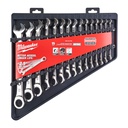 Zestawy_kluczy_płasko-oczkowych_z_grzechotką_MAX_BITE™_Milwaukee_15_pc_Maxbite_Ratchet_Metric_Combination_Spanner_Set_-_1_pc_11