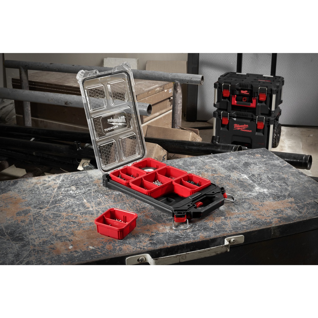 Organizer_PACKOUT™_Slim_-_średni_Milwaukee_Packout_Compact_Slim_Organiser_2