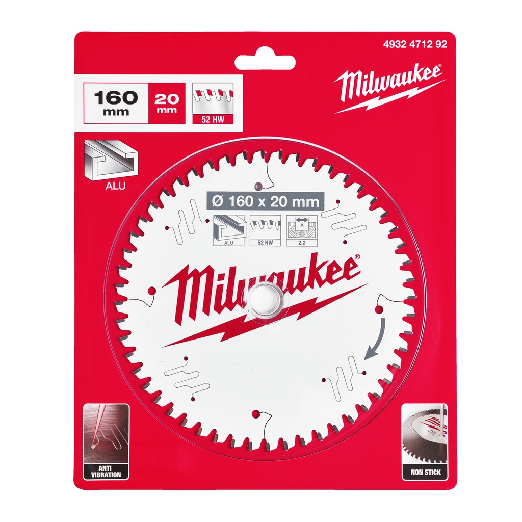 Tarcze_pilarskie_do_ręcznych_pił_tarczowych_Milwaukee_CSB_P_Alu_160_x_20_x_2,2_x_52TF_2