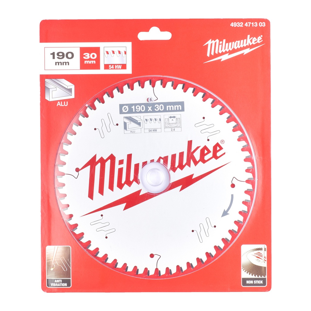 Tarcze_pilarskie_do_ręcznych_pił_tarczowych_Milwaukee_CSB_P_Alu190_x_30_x_2,4_x_54TF_neg._2