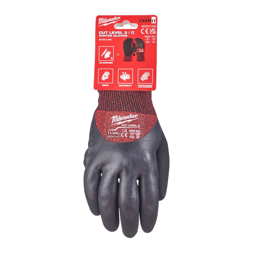 Rękawice_odporne_na_przecięcia_-_wersja_zimowa_-_poziom_ochrony_C_Milwaukee_Winter_Cut_C_Gloves_-_11/XXL_-_1pc_1