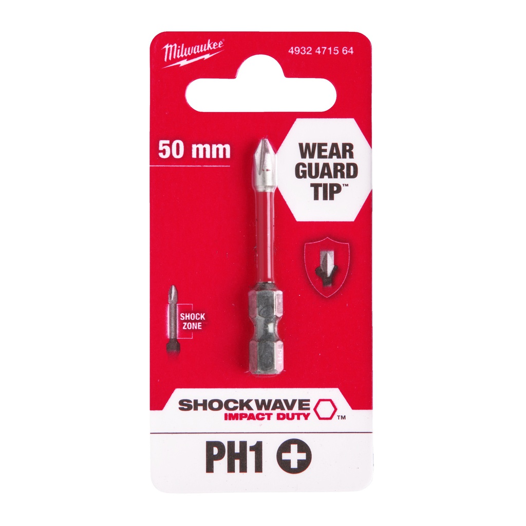 Bity_udarowe_Shockwave_Impact_Duty™_Milwaukee_Shockwave_PH1_x_50_mm_-_1_pc_1