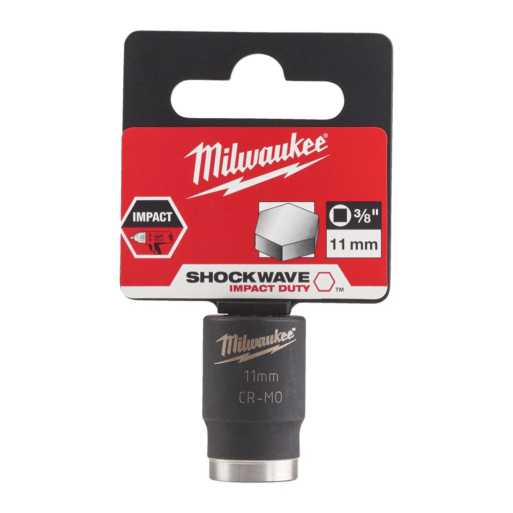 Nasadki_udarowe_SHOCKWAVE™_IMPACT_DUTY_⅜_″_-_krótkie_Milwaukee_11_mm_3/8"_impact_socket_-_short_1