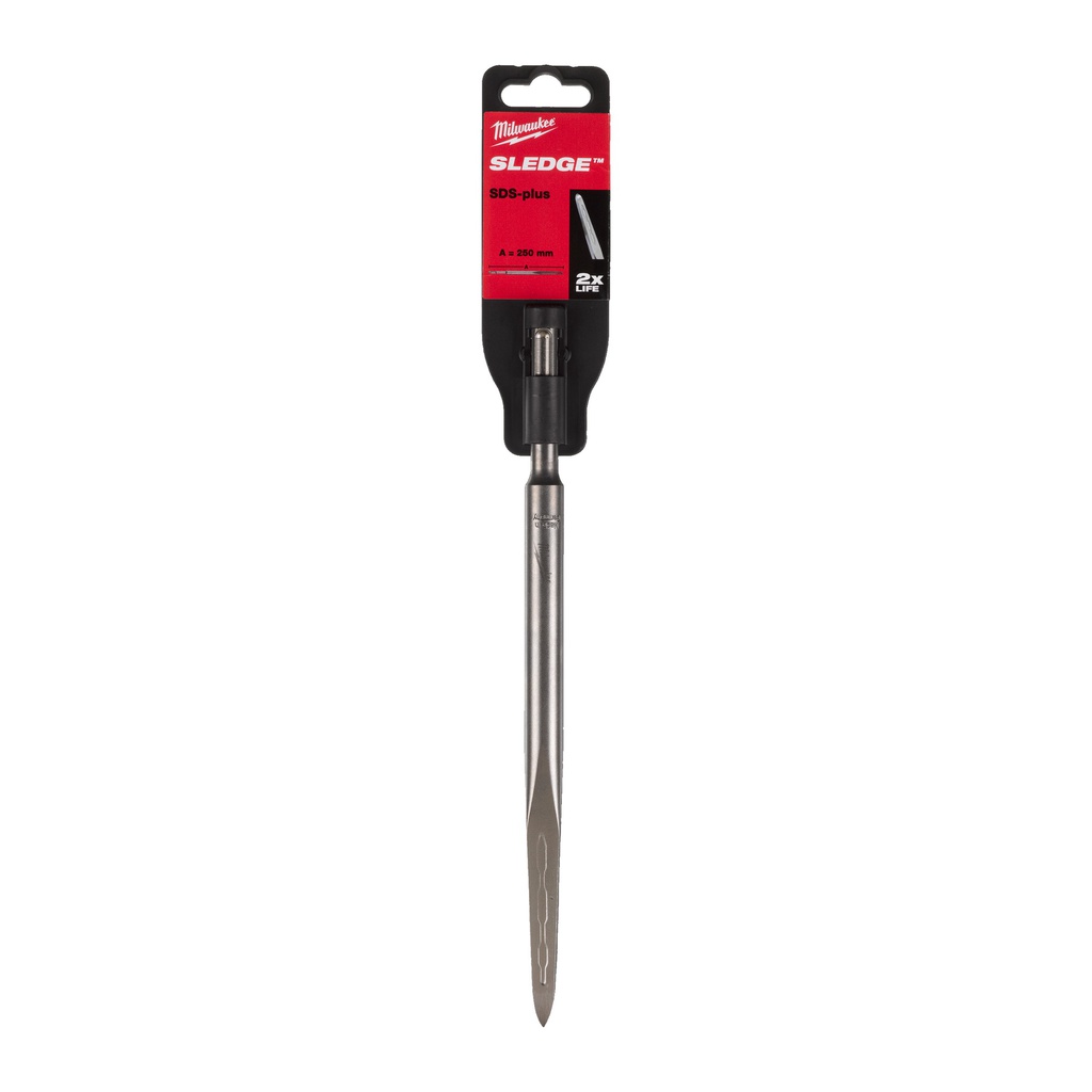 SDS-Plus_SLEDGE™_Dłuta_samoostrzące_Milwaukee_SDS-Plus_Sledge_pointed_chisels_self_sharpening_250_mm_-_1_pc_2