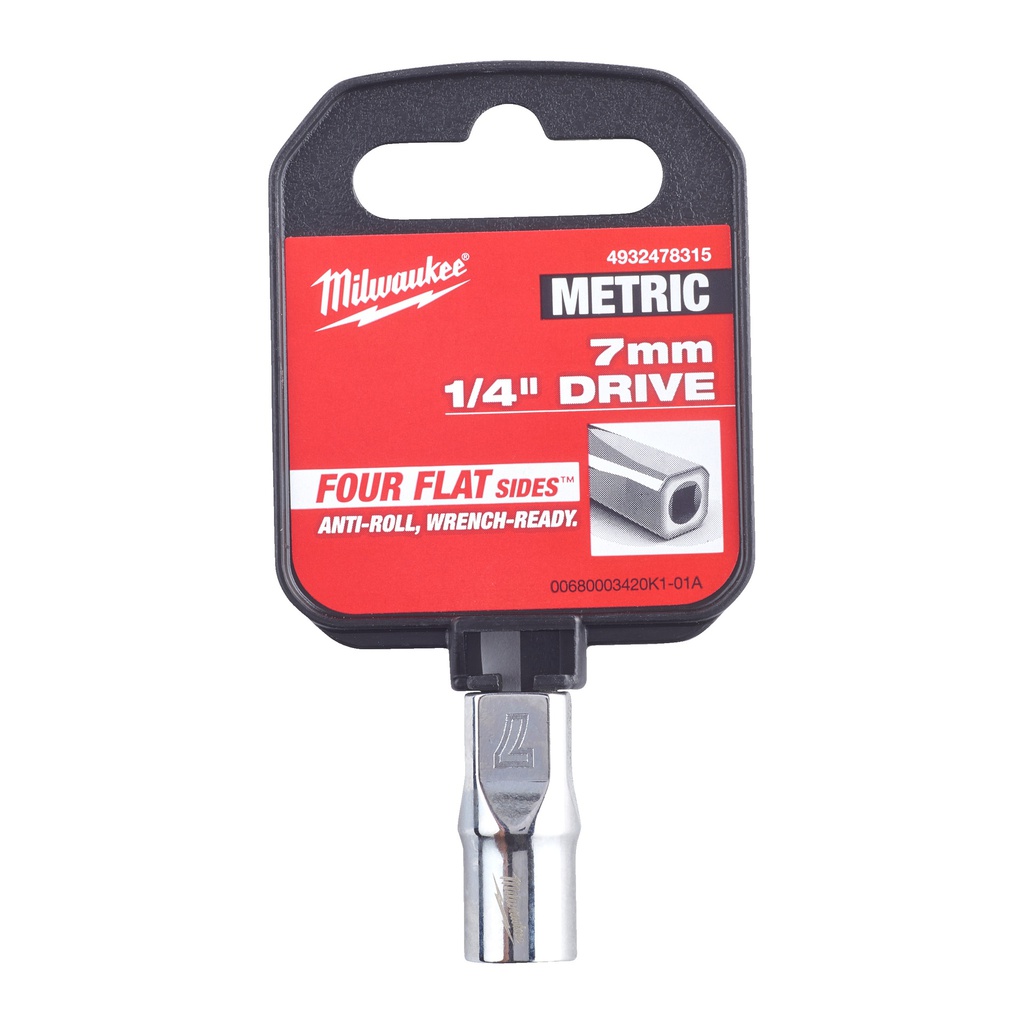 Nasadki_chromowane_¼″_Milwaukee_1/4_Drive_Socket_-_Metric_Standard_-_7_mm_1