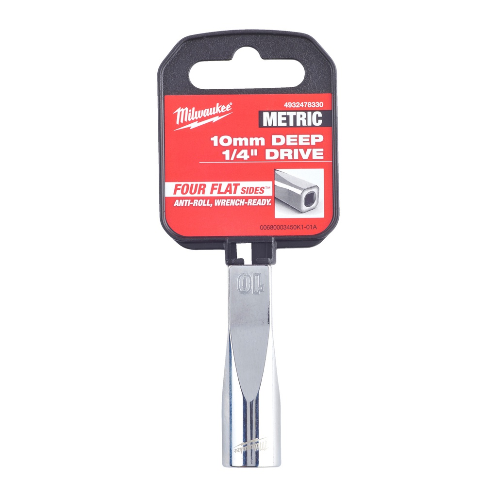 Nasadki_chromowane_¼″_Milwaukee_1/4_Drive_Socket_-_Metric_Deep_-_10_mm_1