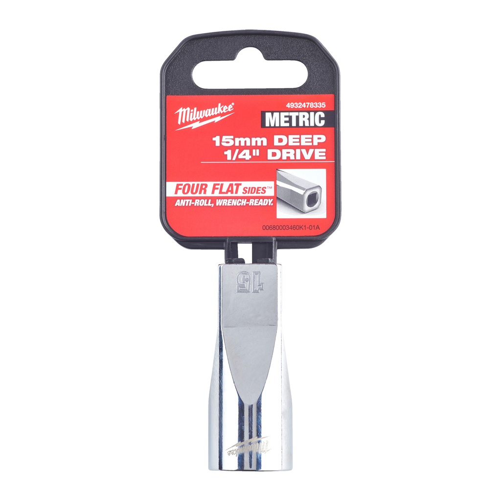 Nasadki_chromowane_¼″_Milwaukee_1/4_Drive_Socket_-_Metric_Deep_-_15_mm_2