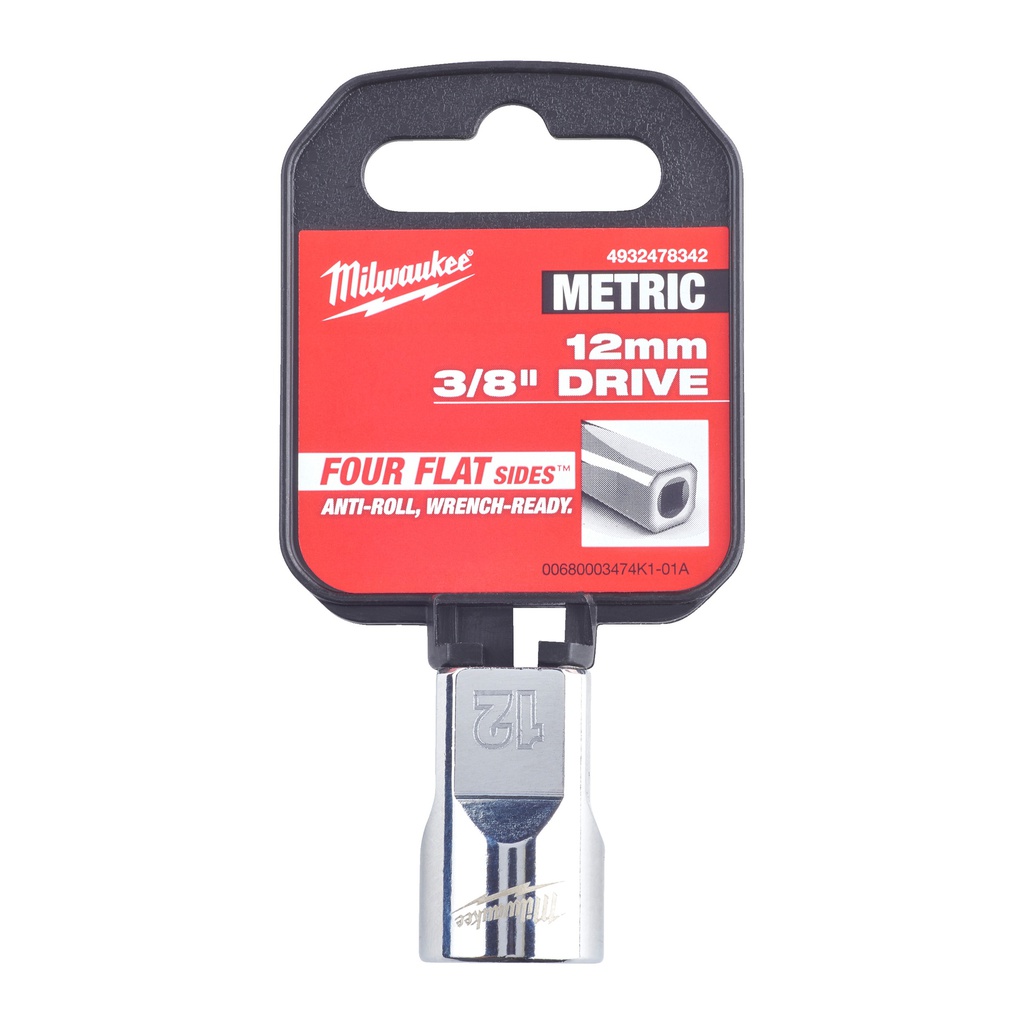 Nasadki_chromowane_⅜_″_Milwaukee_3/8_Drive_Socket_-_Metric_Standard_-_12_mm_1