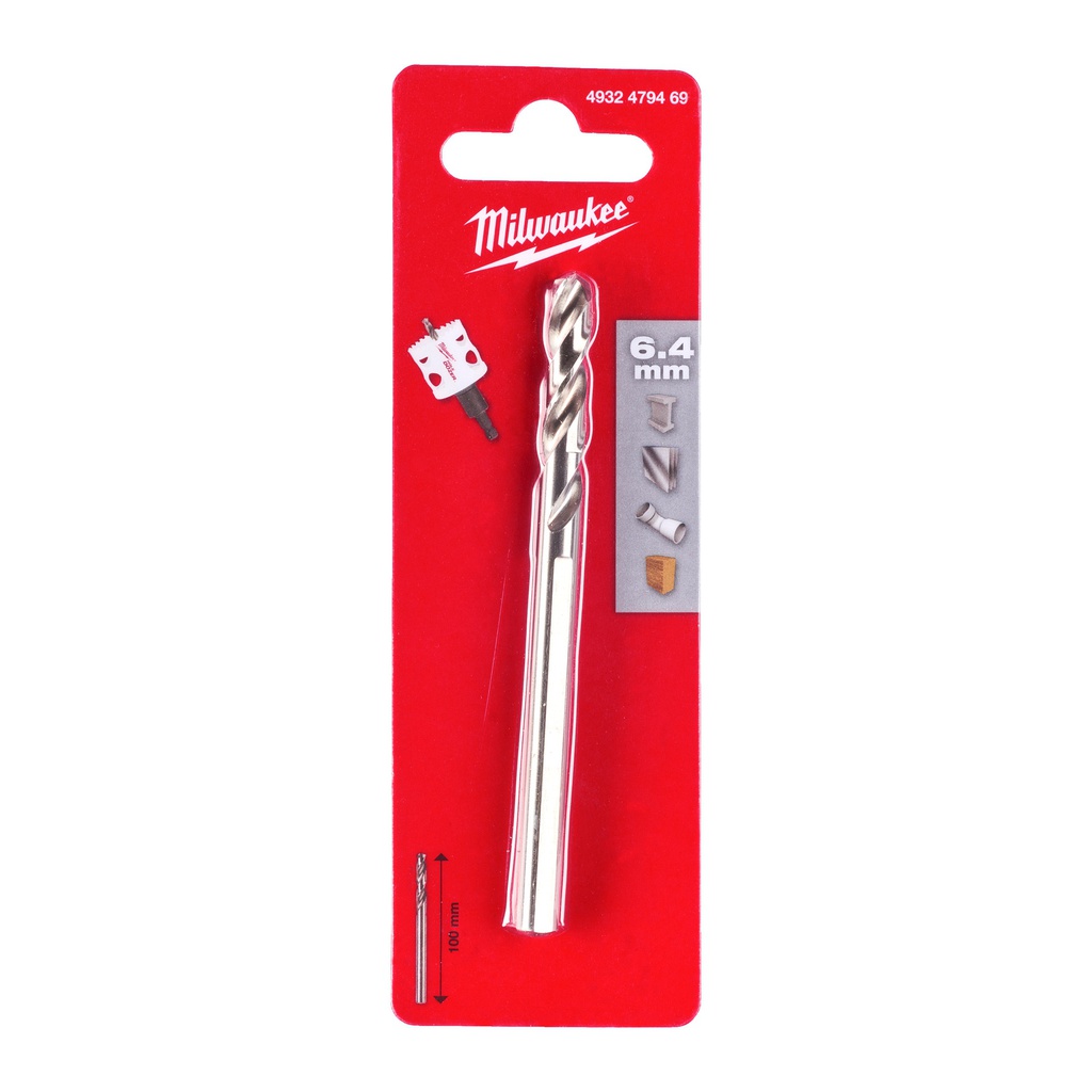Akcesoria_do_otwornic_Milwaukee_Holesaw_Pilot_Drill_Bit_6_x_89_mm_-_1_pc_1
