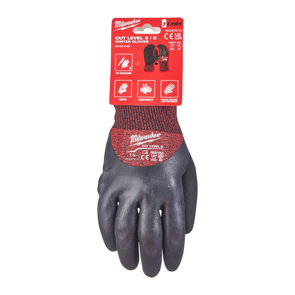 Rękawice_odporne_na_przecięcia_-_wersja_zimowa_-_poziom_ochrony_C_Milwaukee_Winter_Cut_C_Gloves_-_7/S_-_1pc_1