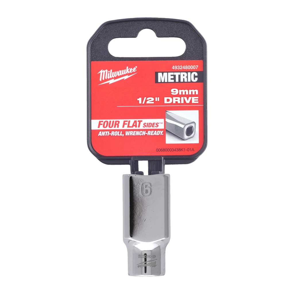 Nasadki_chromowane_½″_Milwaukee_1/2_Drive_Socket_Metric_Standard_-_9_mm_1