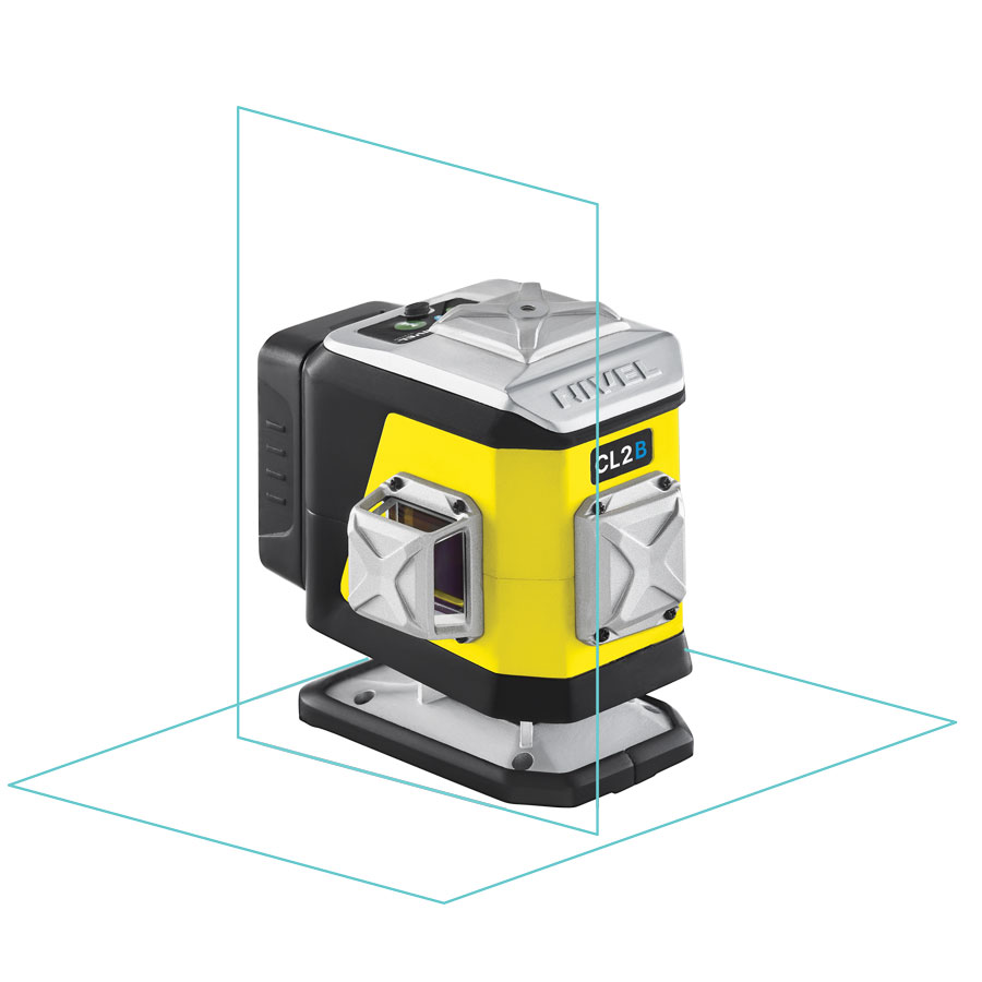 ZESTAW Laser krzyżowy Nivel System CL2B niebieski + statyw SJJM1EX