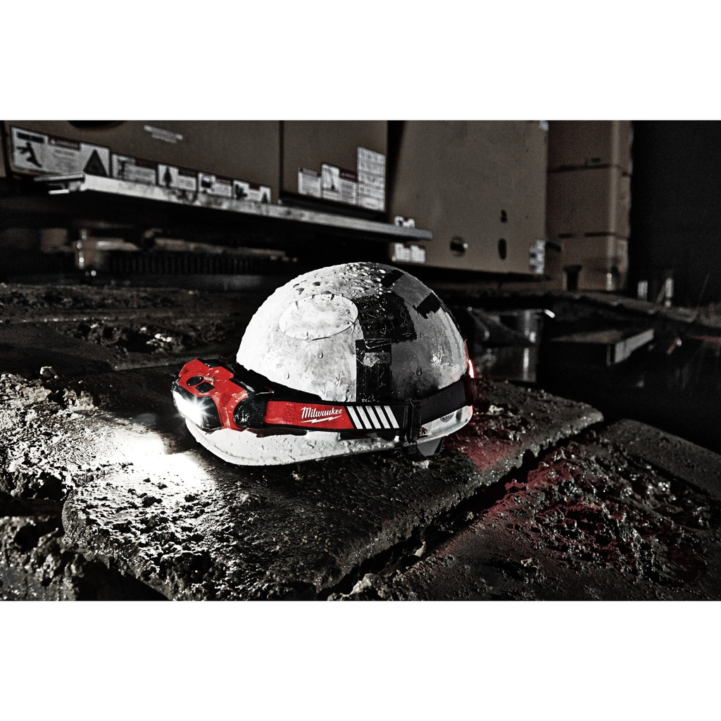 Akumulatorowa latarka-czołówka USB HI-VIS Milwaukee | L4 HL-VIS-301