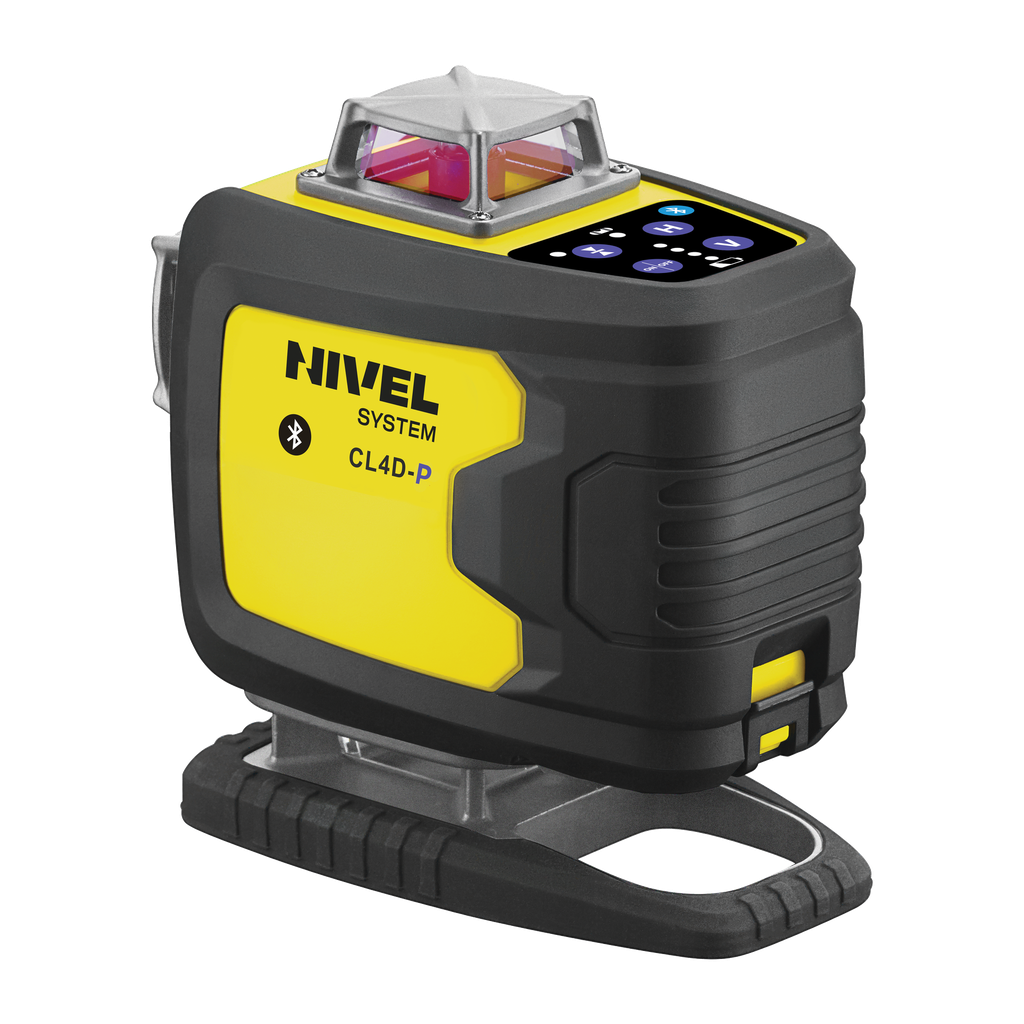 ZESTAW Laser krzyżowy Nivel System CL4D-P fioletowy + tyczka LP-36