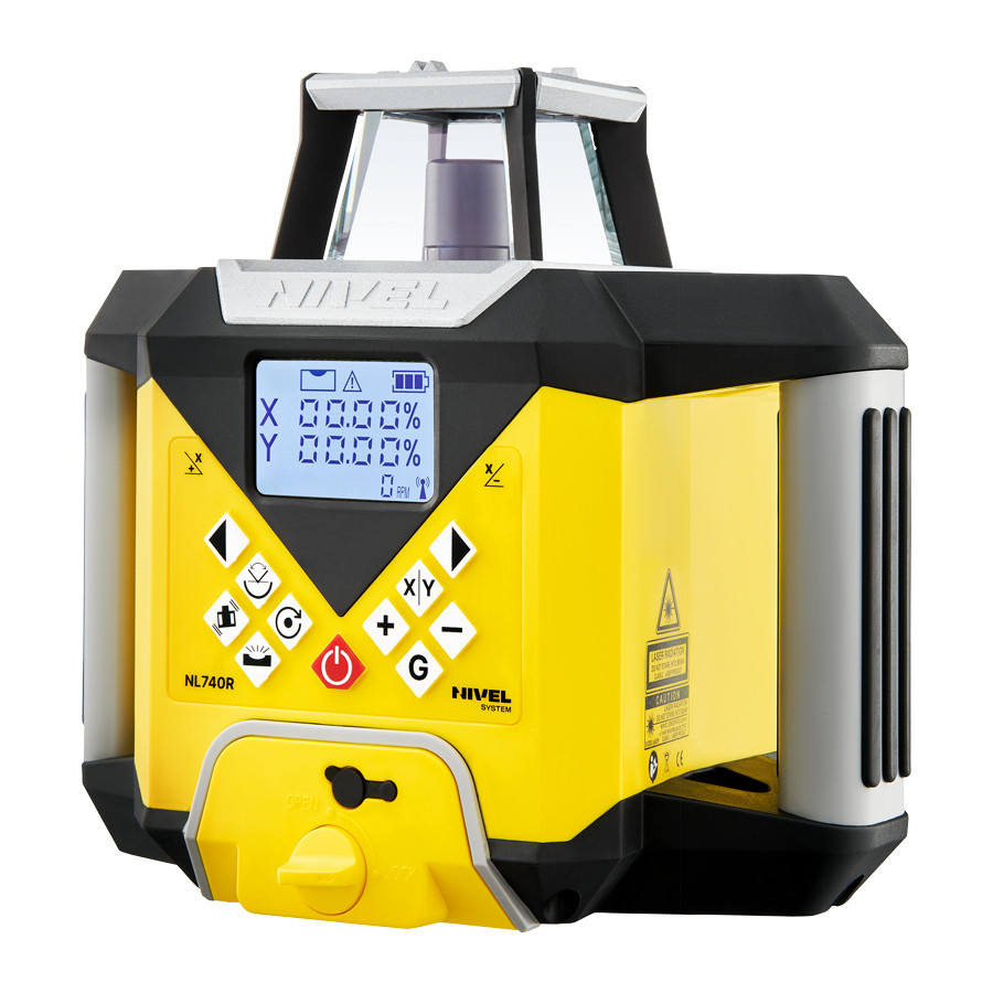 Niwelator laserowy Nivel System NL740R DIGITAL - ZESTAW statyw SJJ1 + łata LS-24