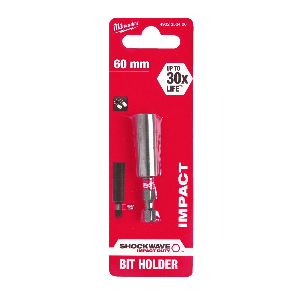 Magnetyczne uchwyty bitów Milwaukee | Magnetic bit holder 60 mm