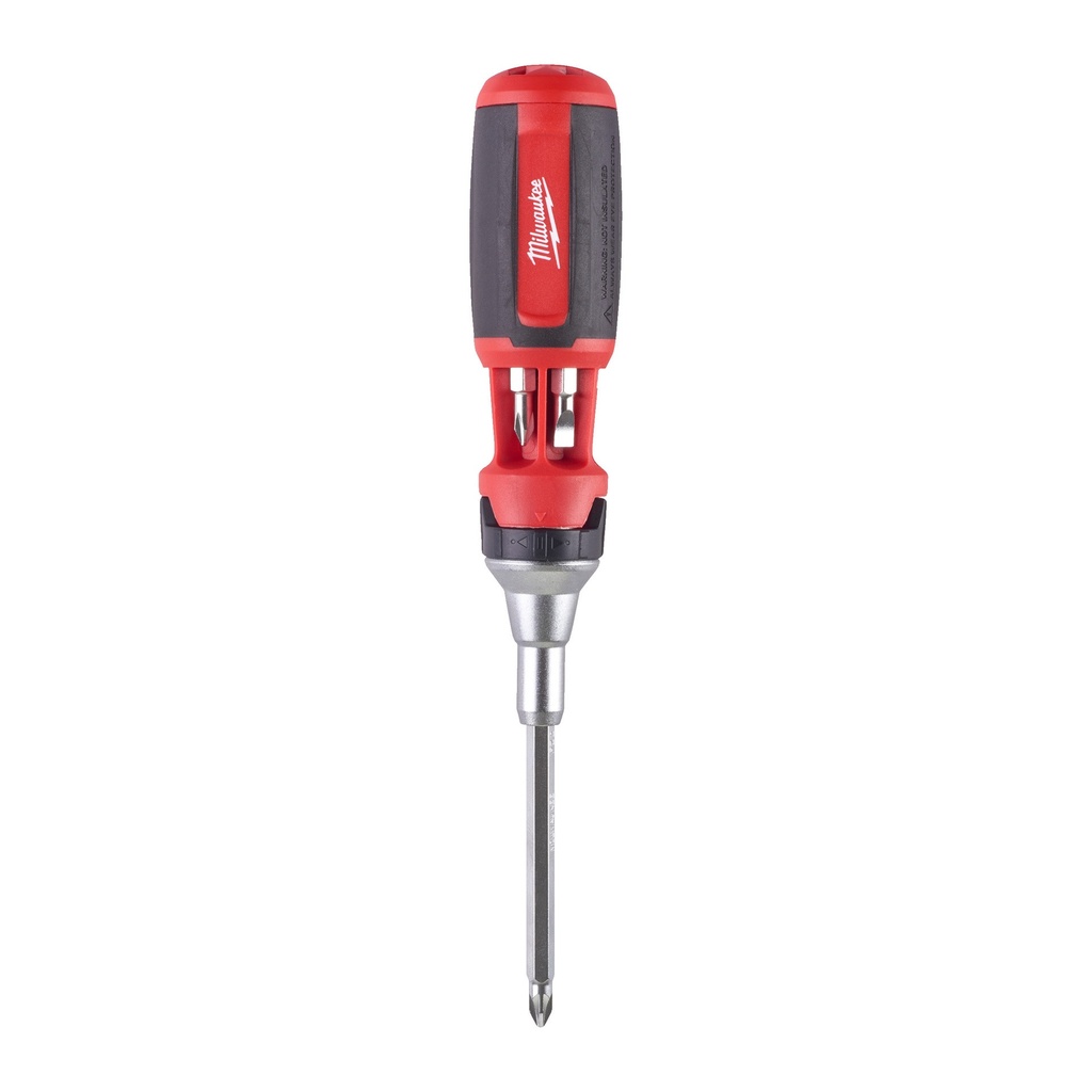 Uniwersalny wkrętak z grzechotką 9 w 1 Milwaukee | 9 in 1 Rat. Multibit Driver-Uni. 1PC