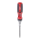 Uniwersalny wkrętak z grzechotką 9 w 1 Milwaukee | 9 in 1 Rat. Multibit Driver-Uni. 1PC