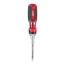 Uniwersalny wkrętak z grzechotką 9 w 1 Milwaukee | 9 in 1 Rat. Multibit Driver-Uni. 1PC