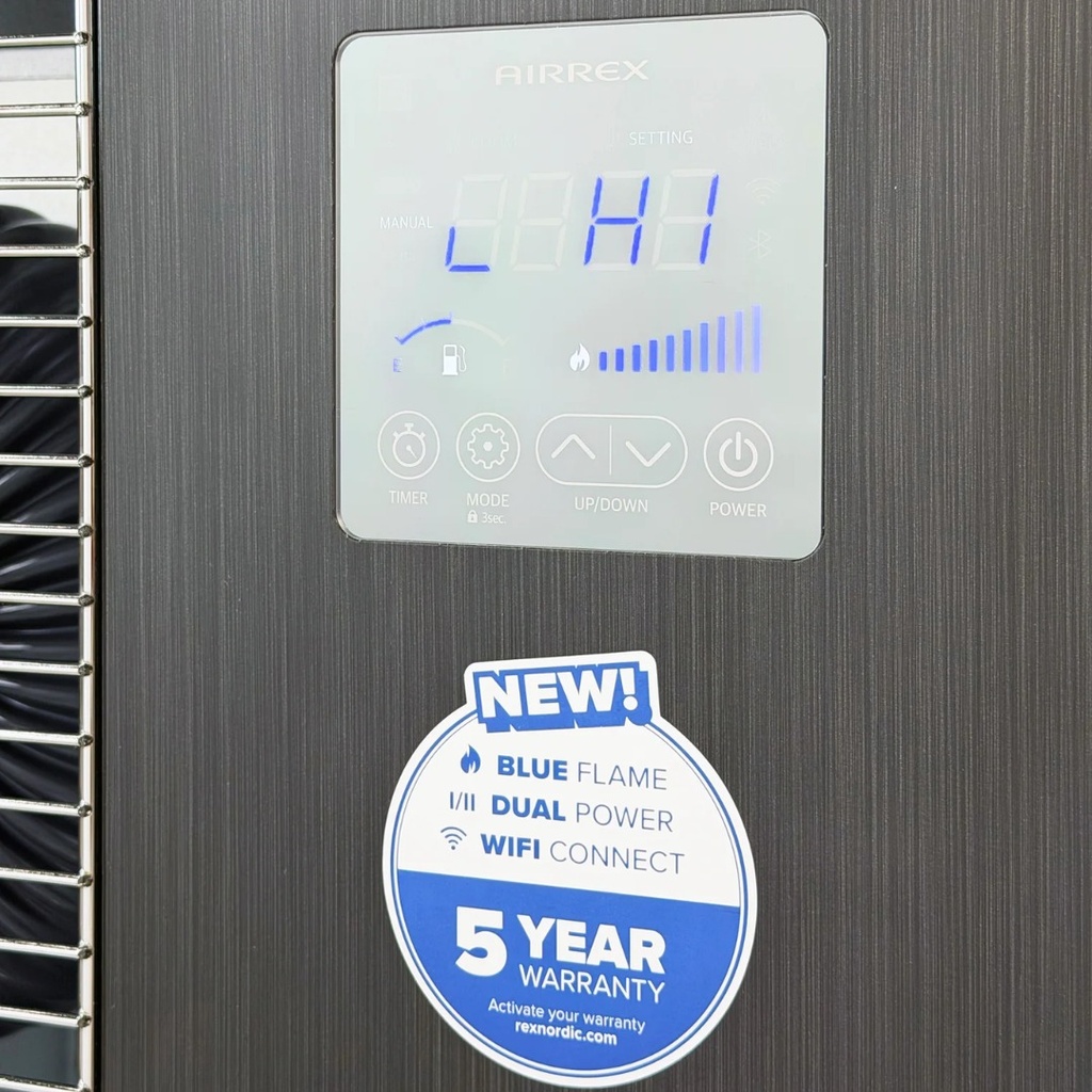 AIRREX AH-900i - panel sterowania