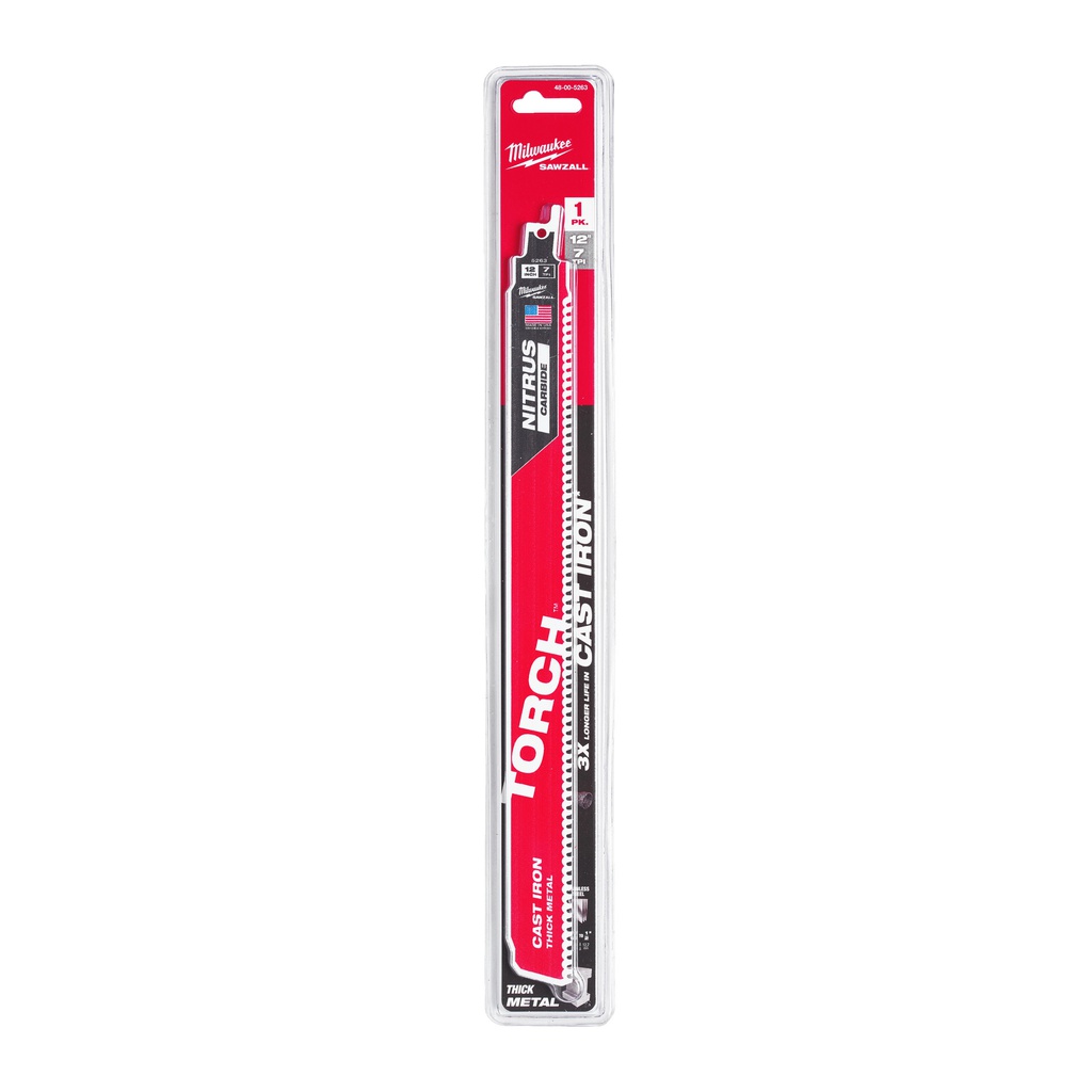 Metal:_Brzeszczoty_TORCH™_NITRUS_CARBIDE_z_węglikiem_Milwaukee_TCT_TORCH_NITRUS_300_x_8_-_1pc_3