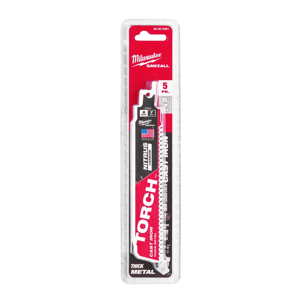 Metal:_Brzeszczoty_TORCH™_NITRUS_CARBIDE_z_węglikiem_Milwaukee_TCT_TORCH_NITRUS_150_x_8_-_5pc_1