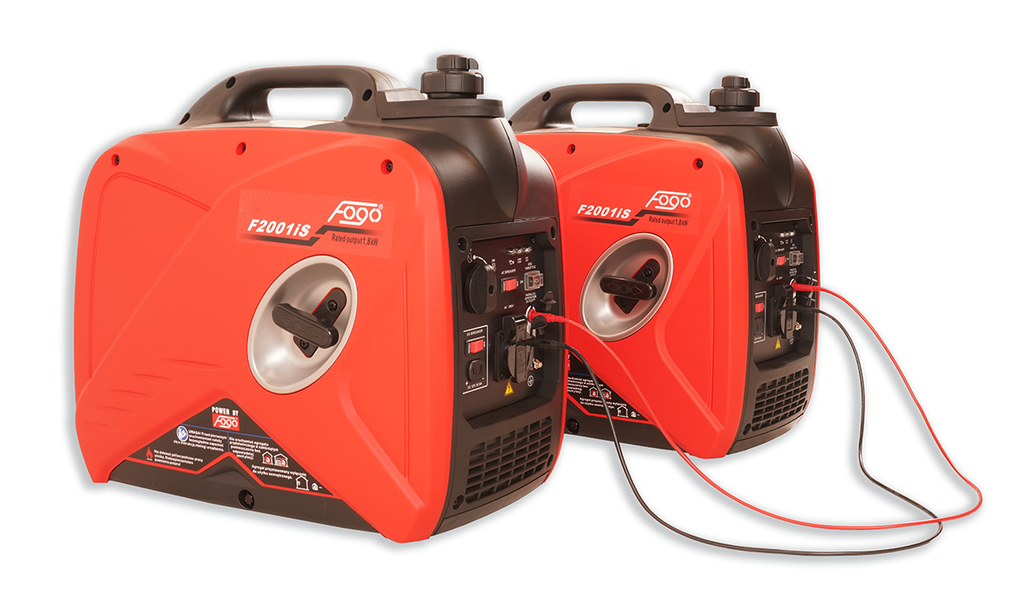 Agregat prądotwórczy jednofazowy Fogo Zestaw 2 x F2001iS Combo inwerterowy