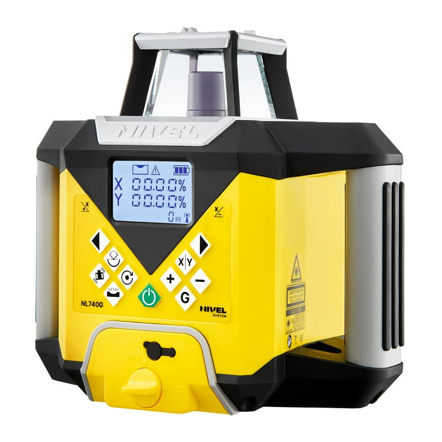Niwelator laserowy Nivel System NL740G DIGITAL zielony