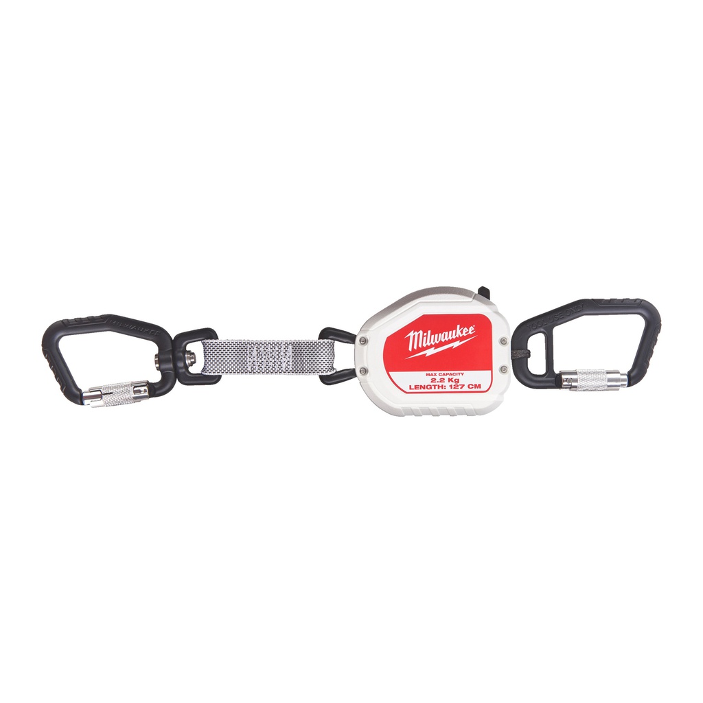 Smycz QUICK-CONNECT z mechanizmem cofającym do narzędzi do 2,2 kg Milwaukee | 2.2 kg Quick-Connect Retractable Tool Lanyard - 1pc