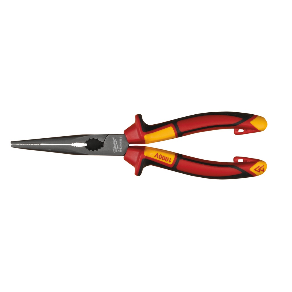 Szczypce długie okrągłe VDE Milwaukee | VDE Long Round Nose Pliers 205mm