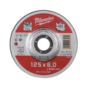 Tarcze do szlifowania metalu serii Contractor Milwaukee | SG 27 / 125 x 6 x 22 mm Contractor series - 25 pcs