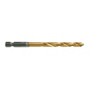 Wiertła do metalu HSS-TiN - opakowanie 5 i 10 sztuk Milwaukee | Shockwave HSS-G TiN Red Hex 6 mm - 10 pcs