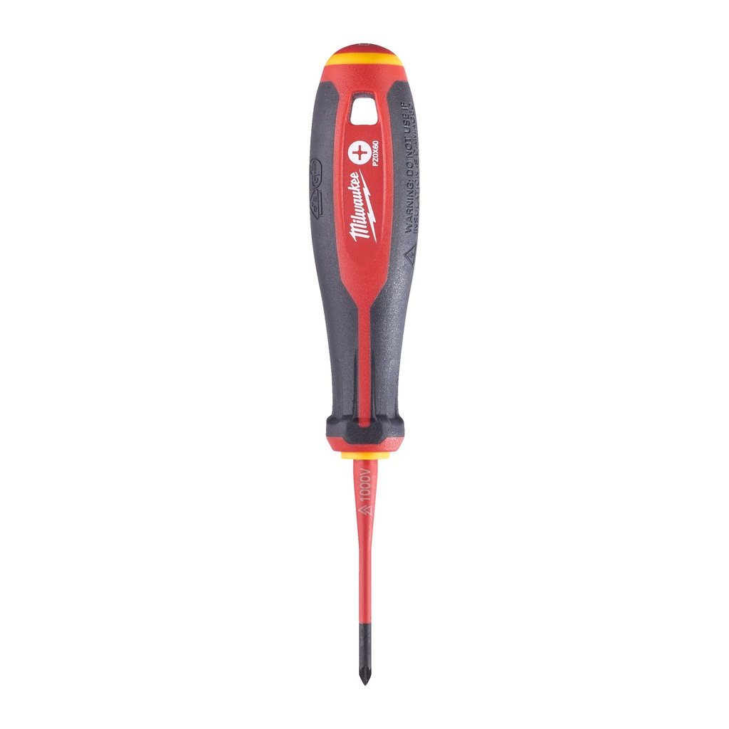 Wkrętai izolowane VDE Milwaukee | Tri-Lobe VDE Screwdriver PZ0 x60