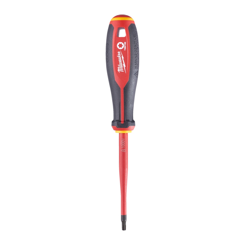 Wkrętai izolowane VDE Milwaukee | Tri-Lobe VDE Screwdriver T25 x100