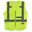 Kamizelka o intensywnej widzialności - żółta Milwaukee | High-Visibility Vest Yellow - S/M